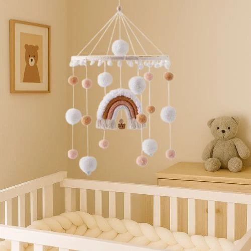 Mobile Bébé Macramé