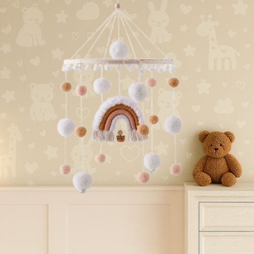 Mobile Bébé Macramé