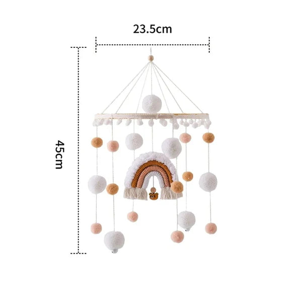 Mobile Bébé Macramé