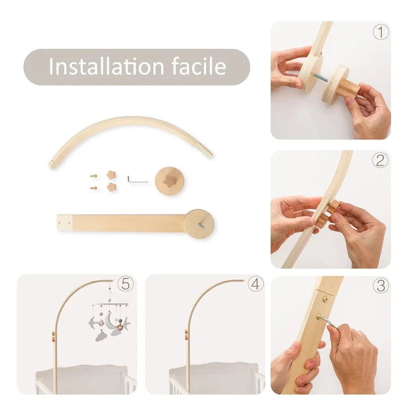support pour mobile bébé